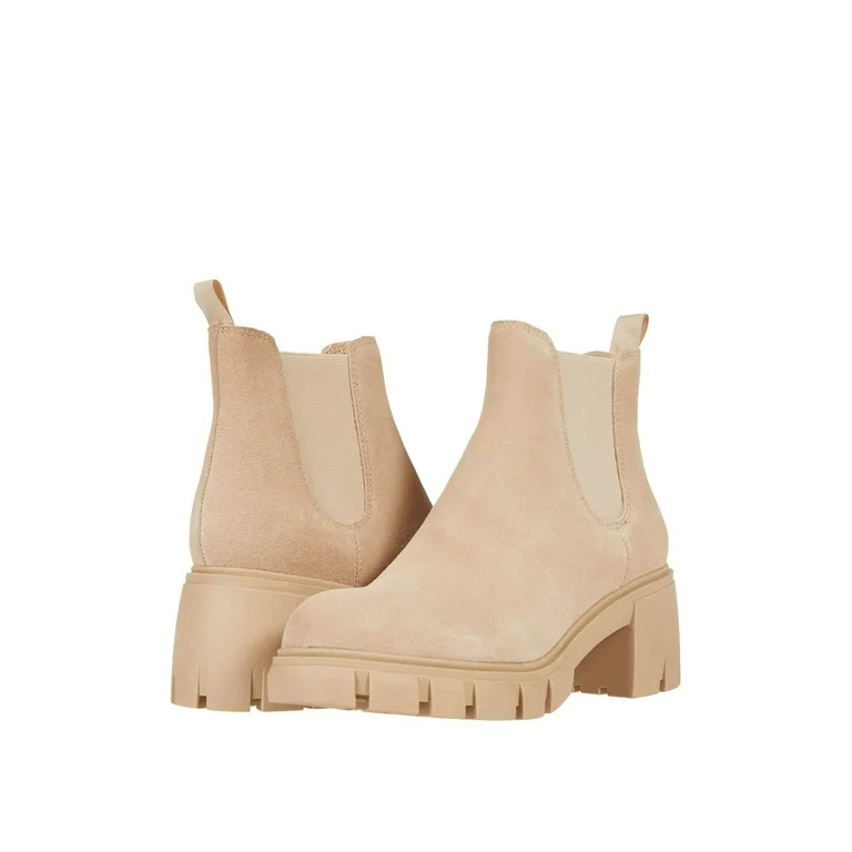 Steve Madden Howler Women's Lug Sole Chelsea Ankle Boots - Walmart.com | Walmart (US)