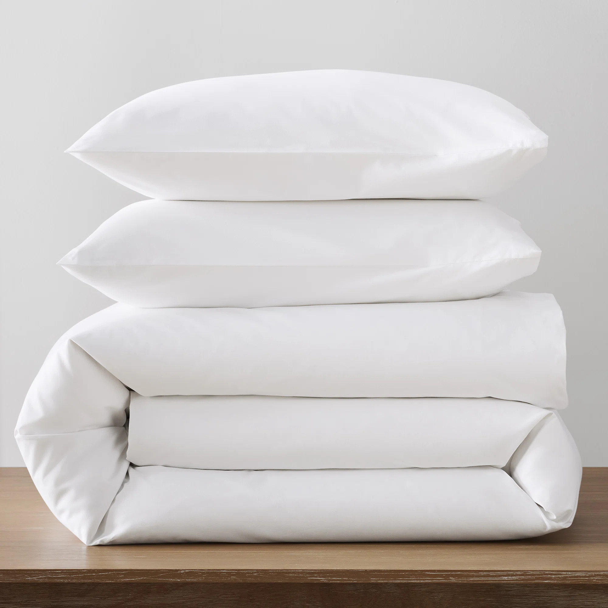 RE/FINE™ Coyer Classic Cotton Percale Duvet Cover Set & Reviews | Wayfair | Wayfair North America