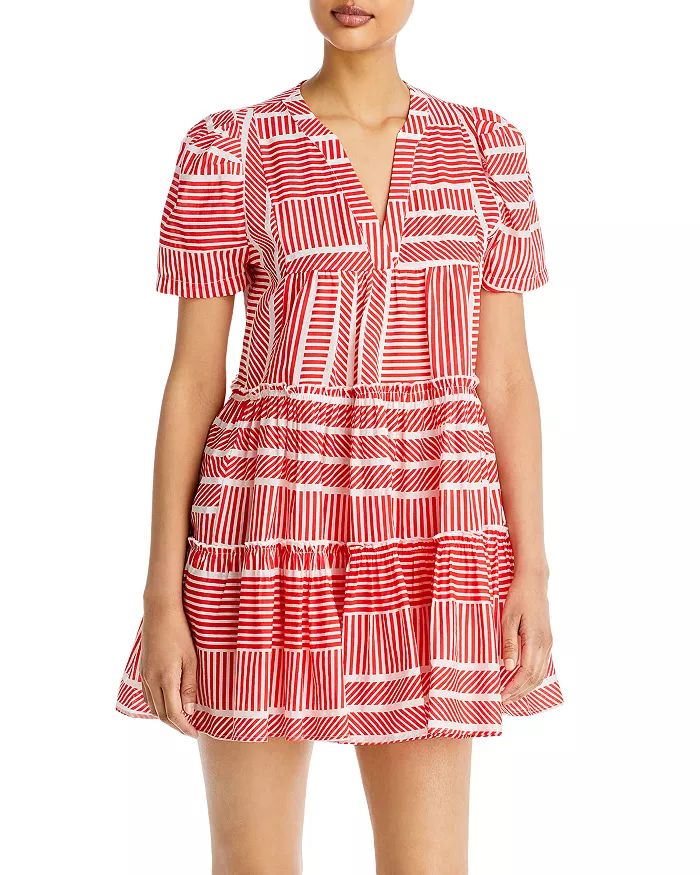 Puff Sleeve Mini Dress – 100% Exclusive | Bloomingdale's (US)