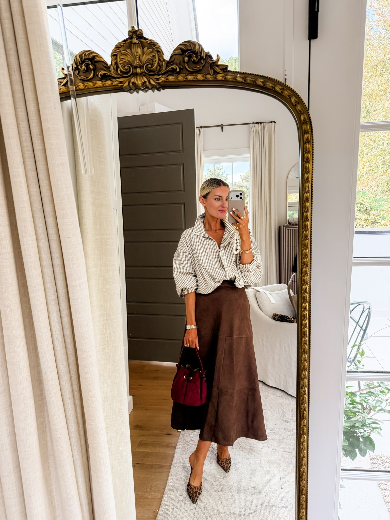 This plaid jacket has been on repeat for me! I’ve styled it with so many different bottoms! Here I have it on with this faux suede skirt! Can’t get over these chic Amazon finds 👏🏼 Wearing S!

#LTKootd #LTKSeasonal