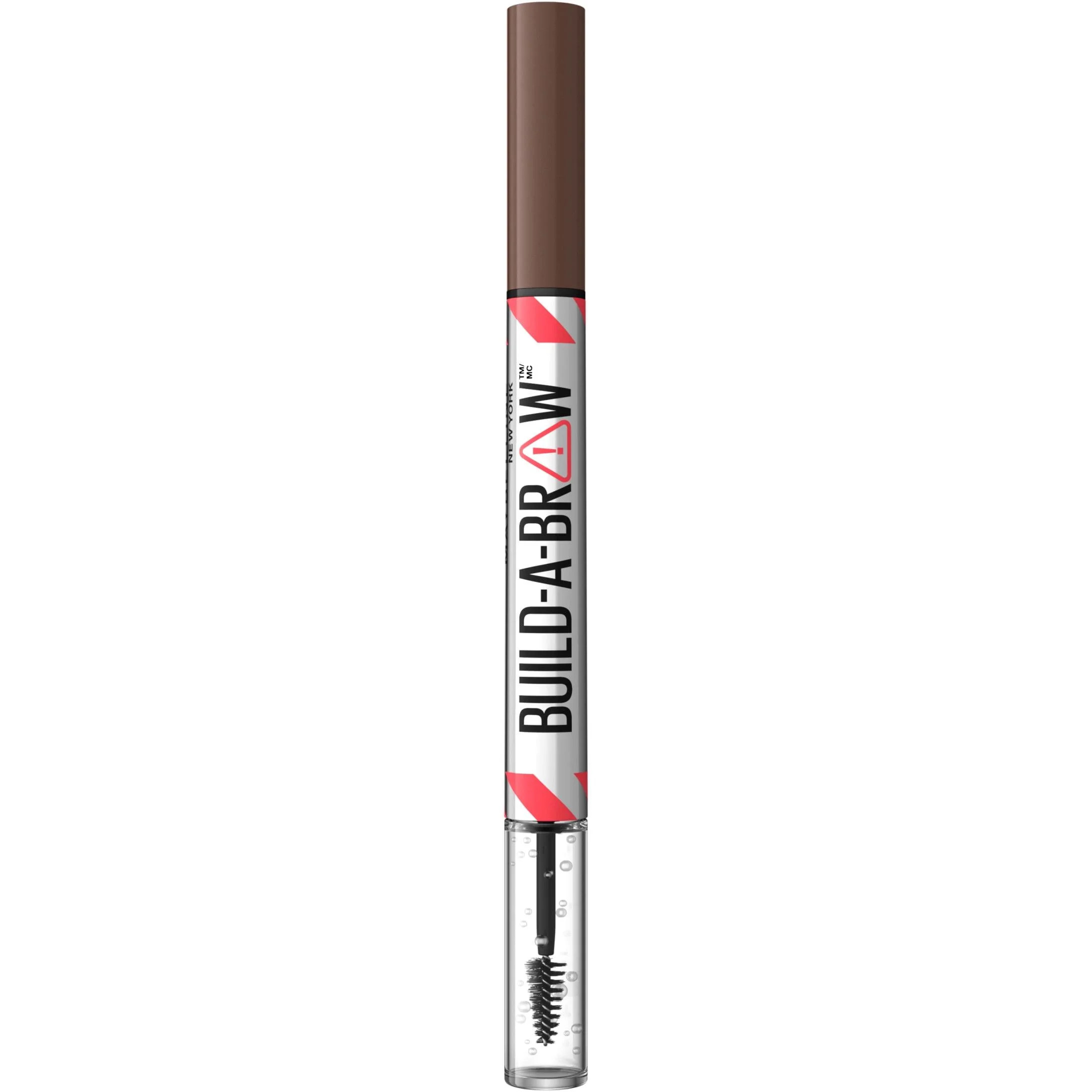 Maybelline Build A Brow 2-in-1 Eyebrow Pen and Sealing Gel, Medium Brown | Walmart (US)