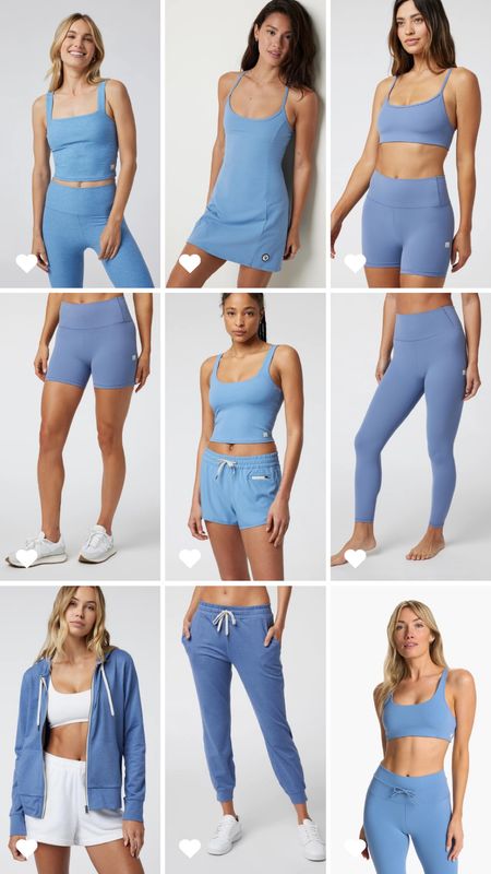 Obsessed with this blue from Vuori 😍 #workout #activewear 

#LTKfitness #LTKSeasonal