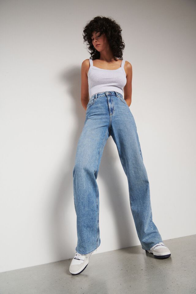 Heidi Wide Leg Jeans | Dynamite Clothing