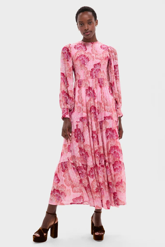 Madrid Blush Smocked Top Maxi Dress | Tuckernuck (US)