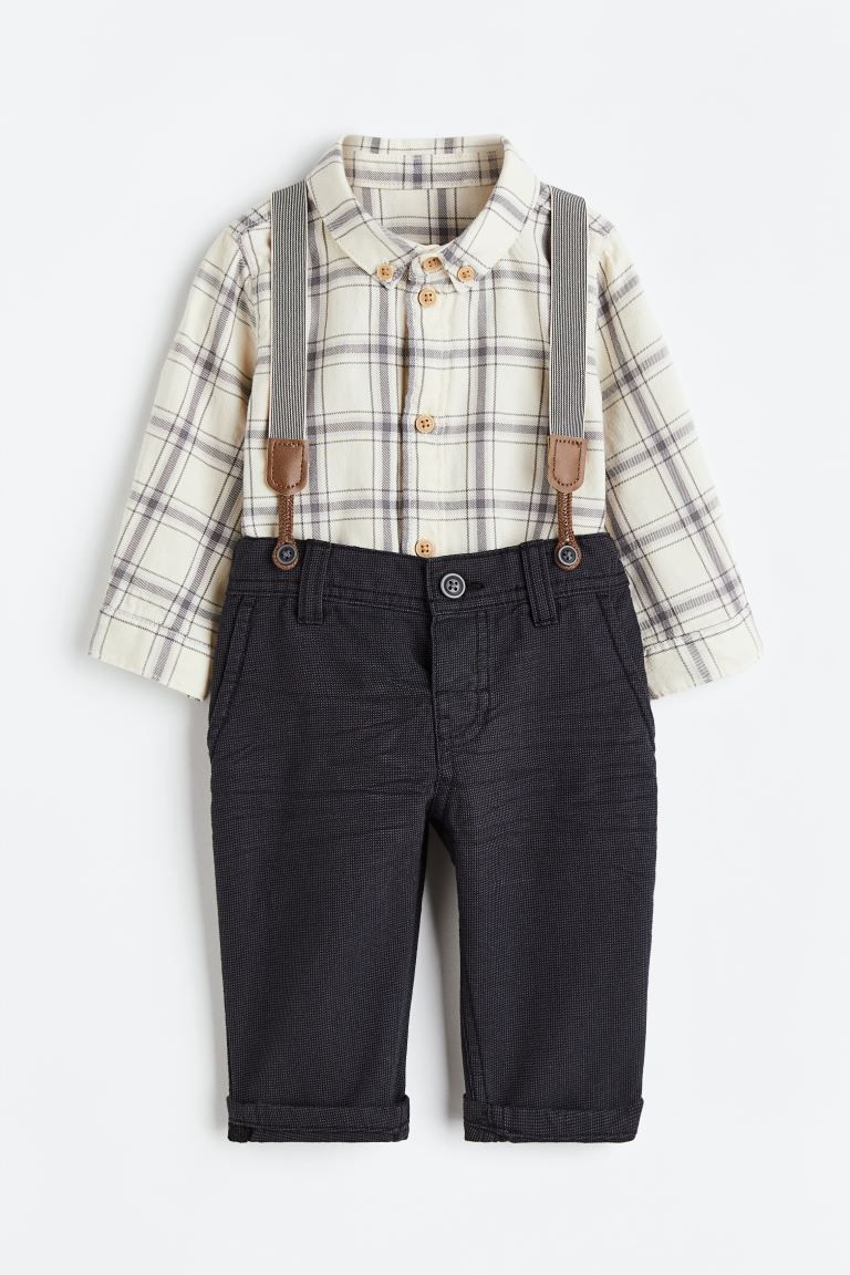 3-piece Cotton Set | H&M (US)