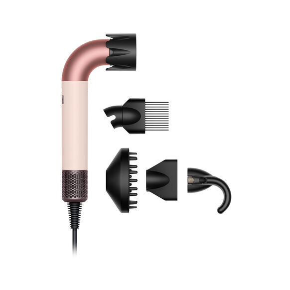 Supersonic r™ hair dryer – Curly+ Coily (Ceramic Pink/Rose Gold) | Space NK - UK