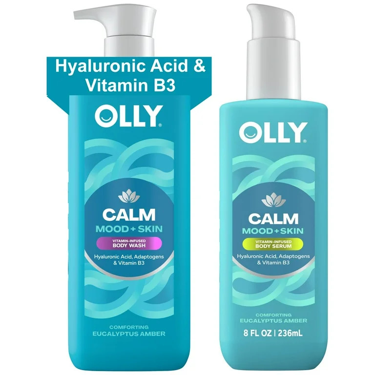 Olly Calm Body Wash & Serum Collection, 2 Count | Walmart (US)