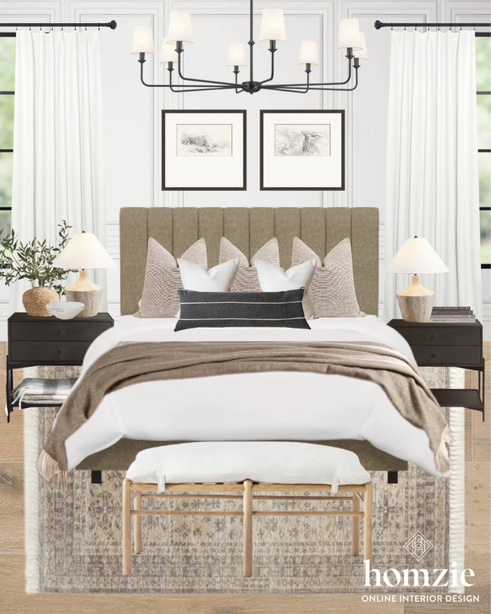 Modern Classic Bedroom 

Bedroom inspiration, bedroom inspo, bedroom design, bedroom decor, bedroom furniture, bedroom refresh, bedroom redesign, master bedroom, primary bedroom, guest bedroom, moody bedroom, modern classic bedroom, grey bedroom, bed, bedroom rug, bench for bedroom, nightstand, bedroom lighting, bedroom wall art, over the bed art, bedroom curtains 

#bedroom #bed #nightstand #rug #lighting #homedecor 

#LTKhome #LTKstyletip #LTKFind