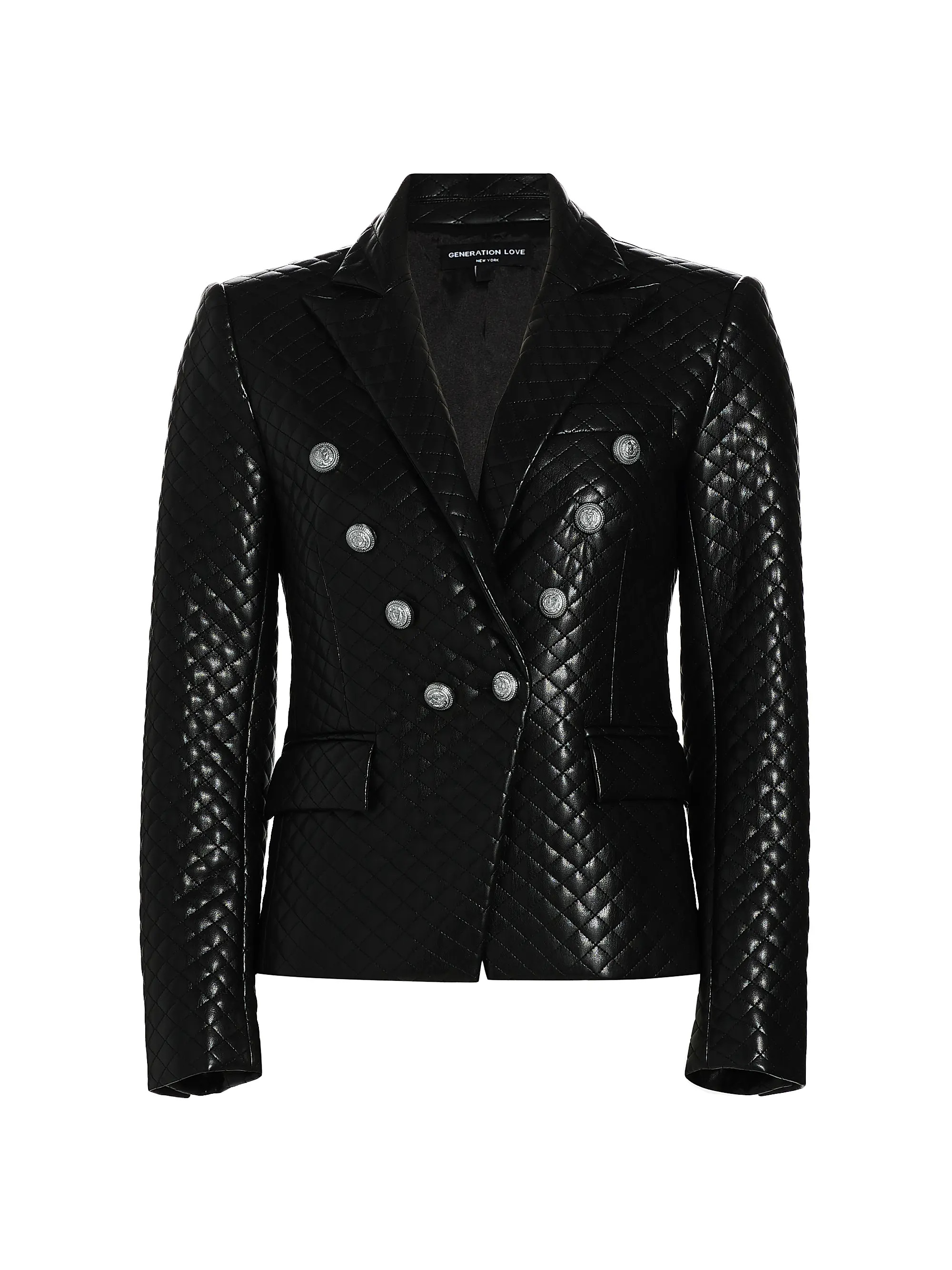 Angie Vegan Leather Blazer | Saks Fifth Avenue