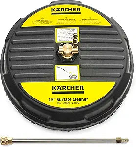 Kärcher 15" Surface Cleaner for Pressure Washers 3200 PSI - 1/4 Quick Connect - 2 Spinning Nozzl... | Amazon (US)