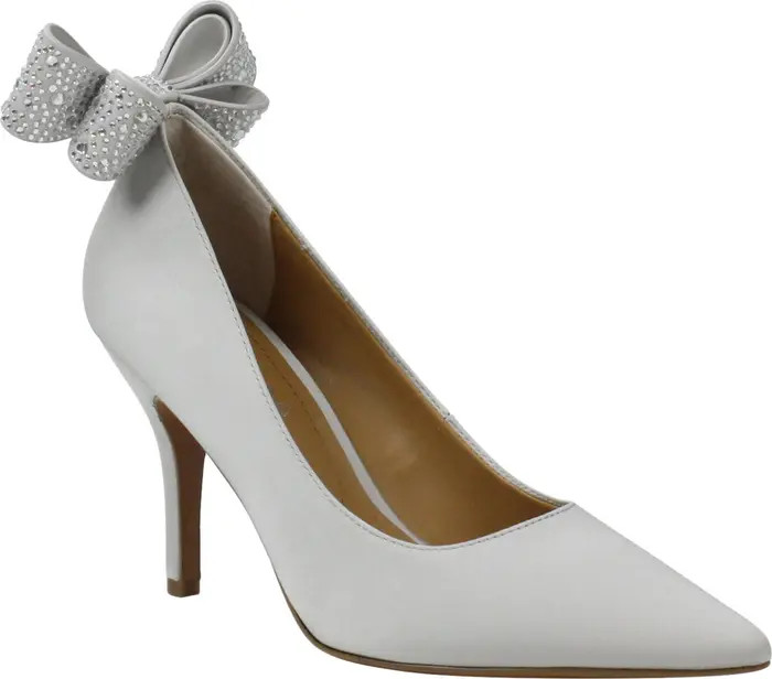 Zenata Bow Pointed Toe Pump | Nordstrom