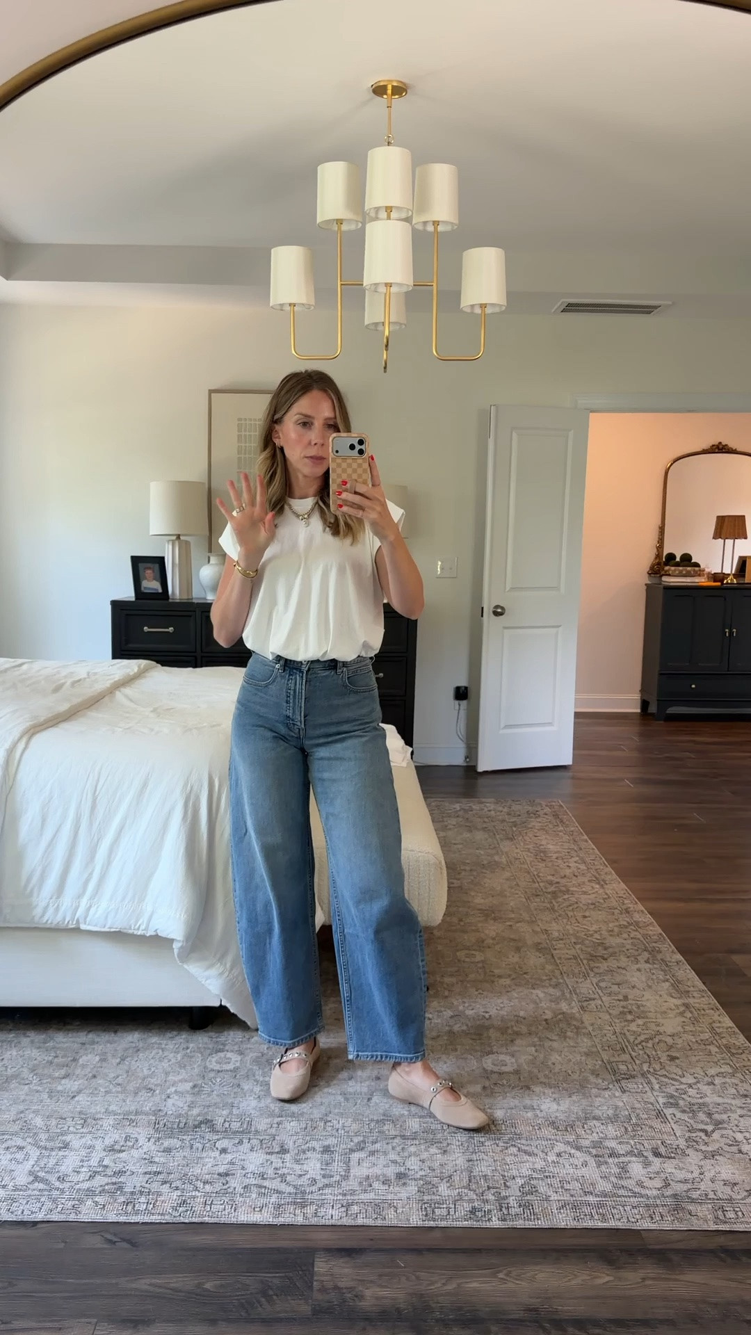 Still loving these under $90 jeans!