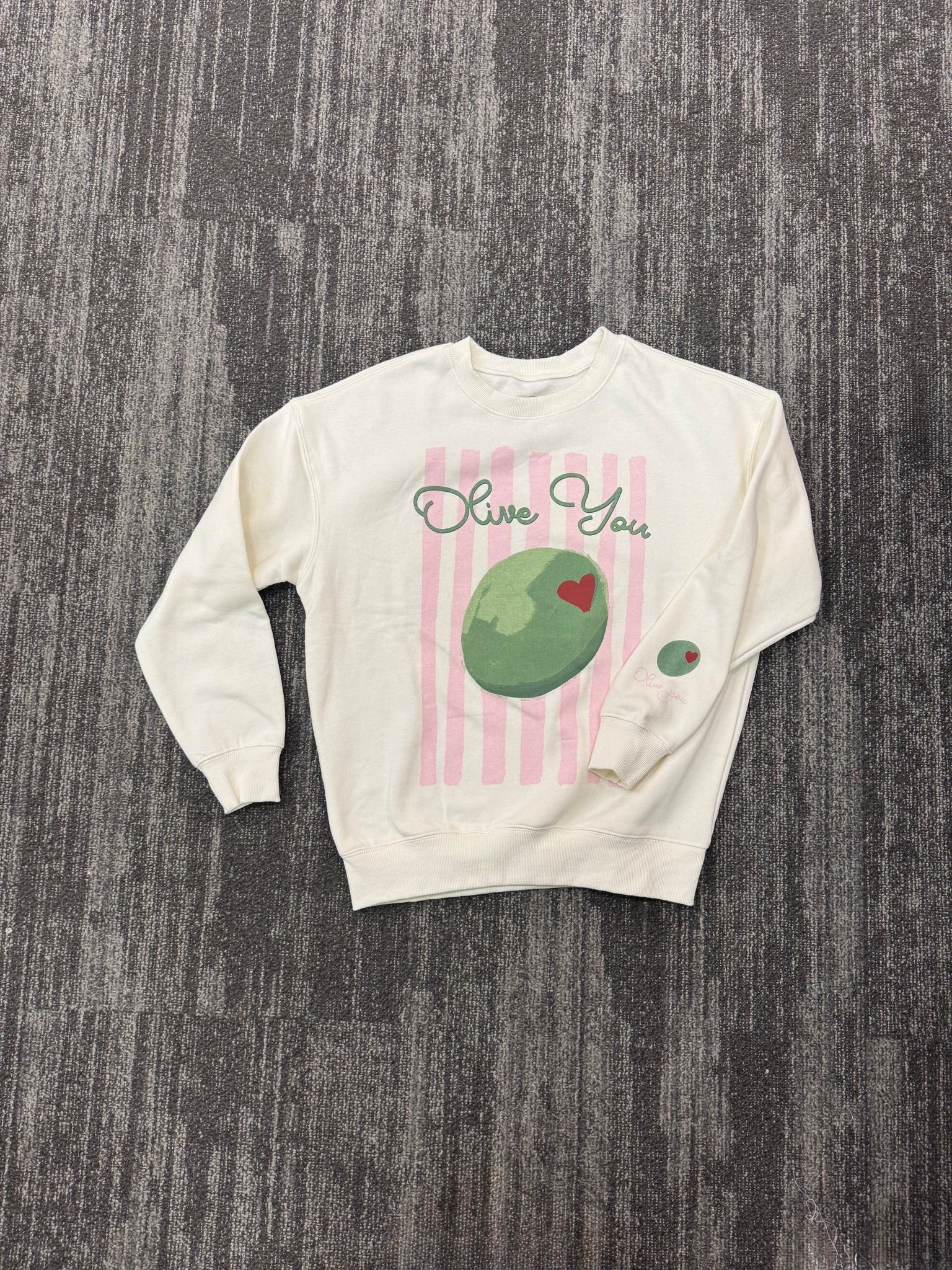 Olive you valentine sweater

#LTKValentine #LTKootd #LTKgrwm