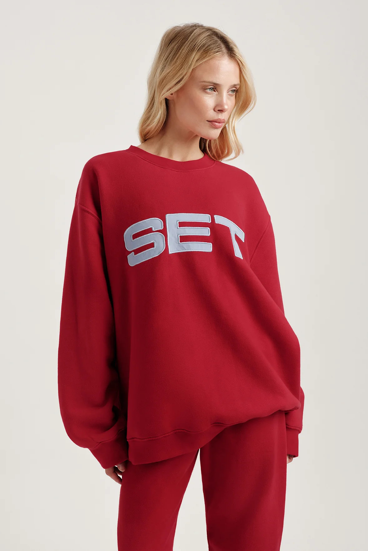 MIDWEIGHT SWEATS STAPLE SET CREWNECK - VERSE | SET Active