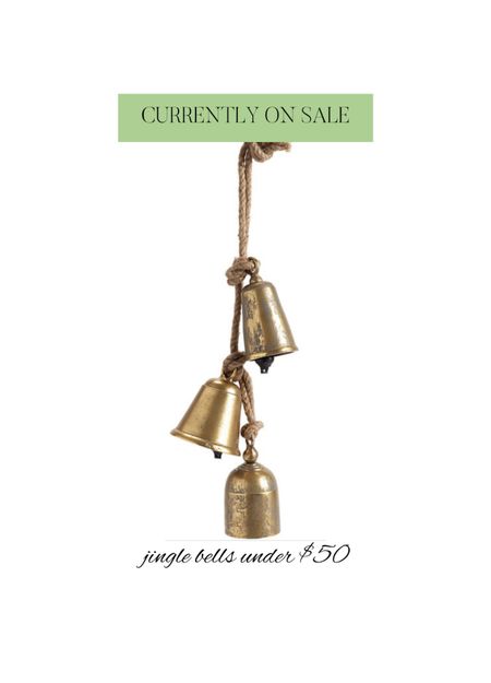 Jingle bells are on major sale! 

#LTKunder50 #LTKHoliday #LTKsalealert