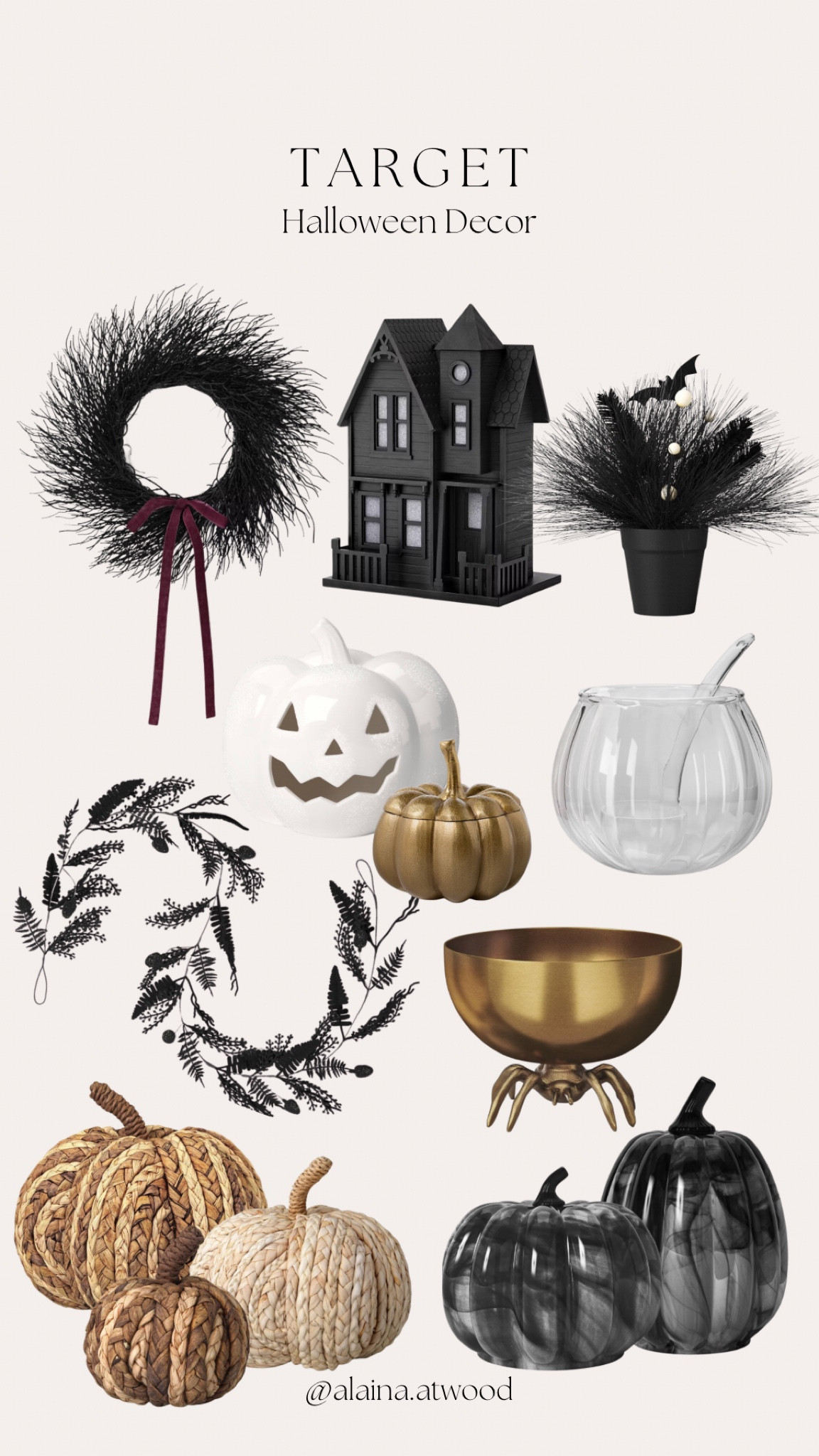 Target Halloween Decor!

target, home decor, seasonal, halloween decor, black wreath with bow, pumpkin punch bowl, pumpkin decor 

#LTKFindsUnder50 #LTKHome #LTKSeasonal