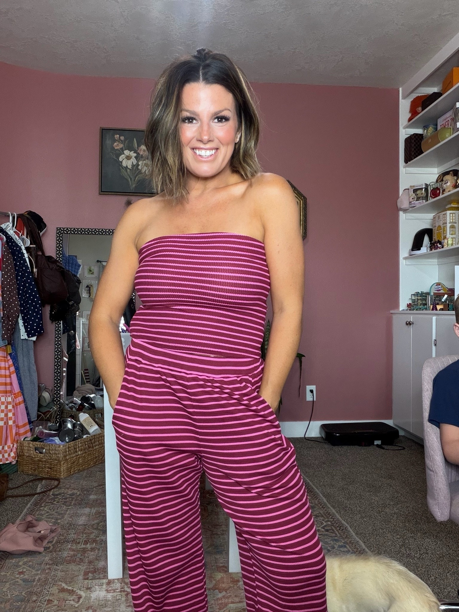 Cute set that’s perfect to throw on and go.

#LTKmomlife #LTKBeauty #LTKgrwm
