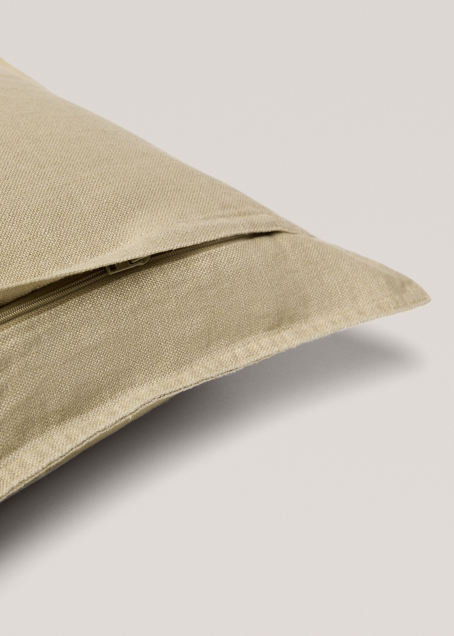 100% linen cushion cover 12x20 in | MANGO (US)