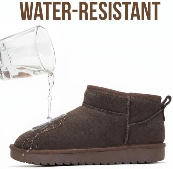 Project Cloud 100% Genuine Leather Ankle Boots for Women - Water Resistant with Memory Foam Insol... | Amazon (US)