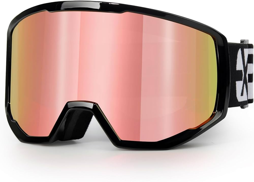 EXP VISION Ski/Snowboard Goggles for Men Women, OTG Snow Goggles Anti Fog UV Protection | Amazon (US)