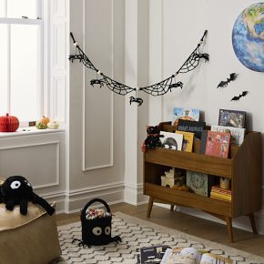 Ed Emberley Felt Spider Web Garland | West Elm (US)