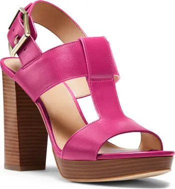 MICHAEL Michael Kors Becker Block Heel Platform Sandal | Nordstrom | Nordstrom