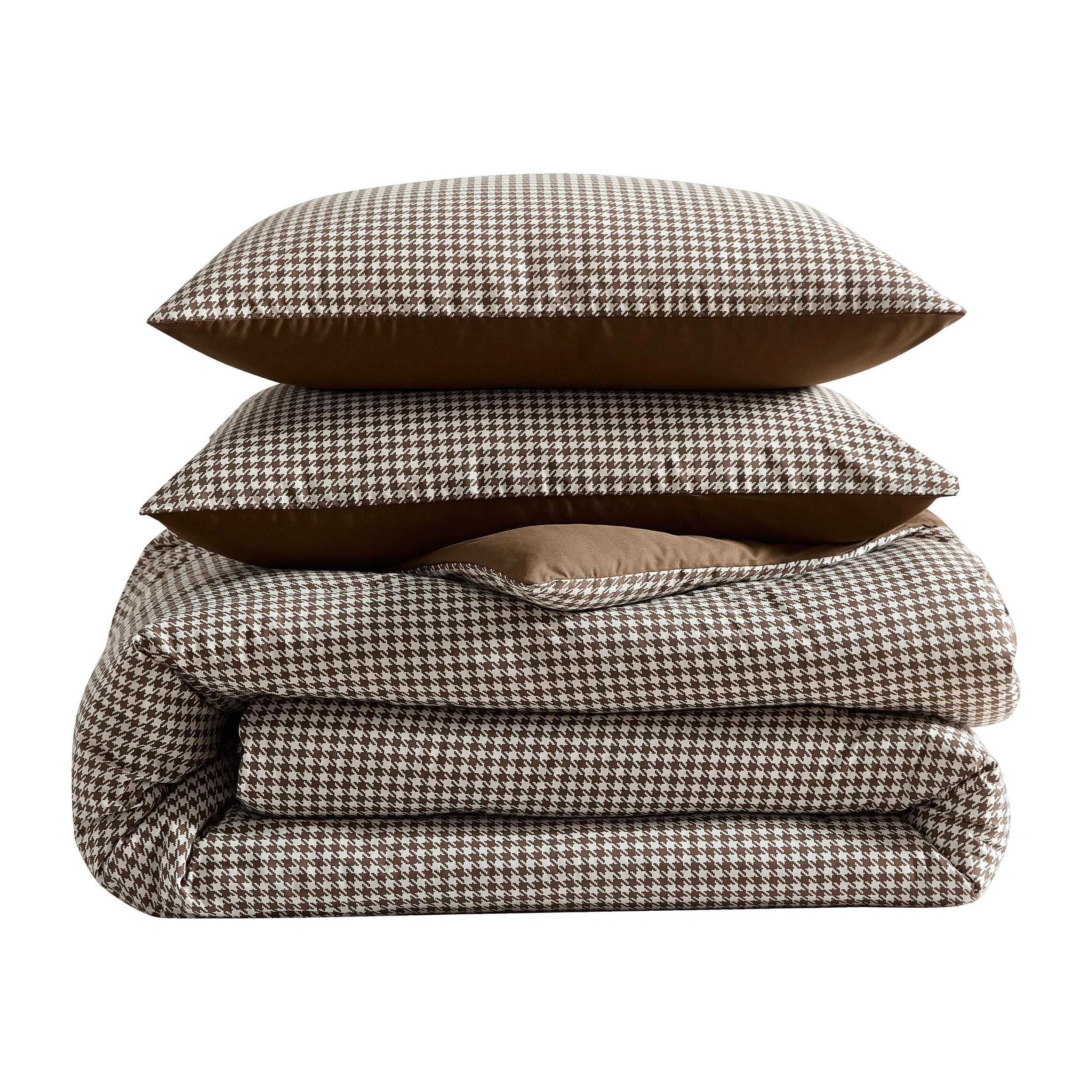 Eddie Bauer Harrison Brown Cotton Reversible Comforter Set | Wayfair North America