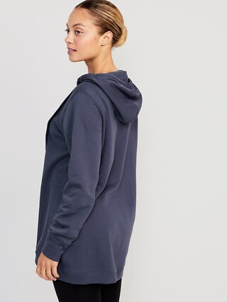 Maternity Cross-Front Nursing Pullover Hoodie | Old Navy (CA)