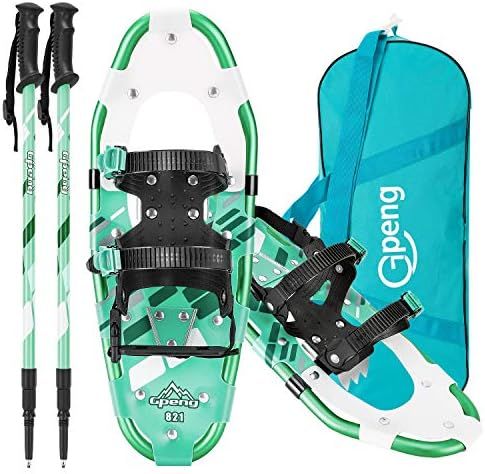 Gpeng 3-in-1 Xtreme Lightweight Terrain Snowshoes for Men Women Youth Kids, Light Weight Aluminum Al | Amazon (US)