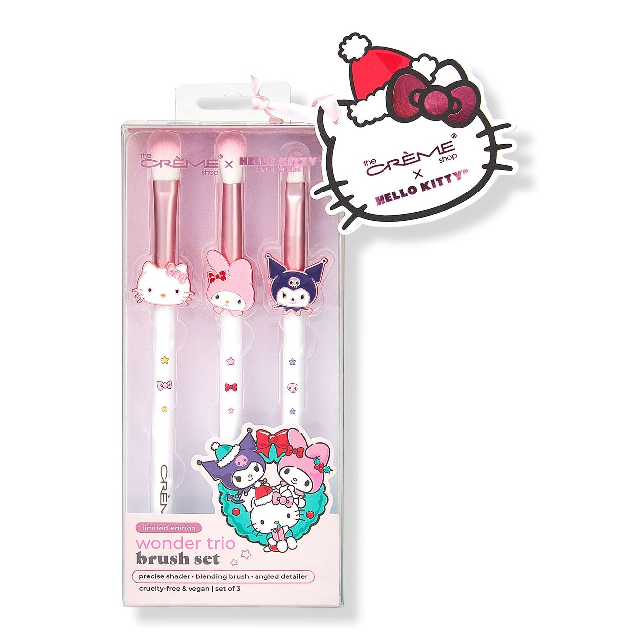 Hello Kitty and Friends Holiday Wonder Trio Brush Set | Ulta