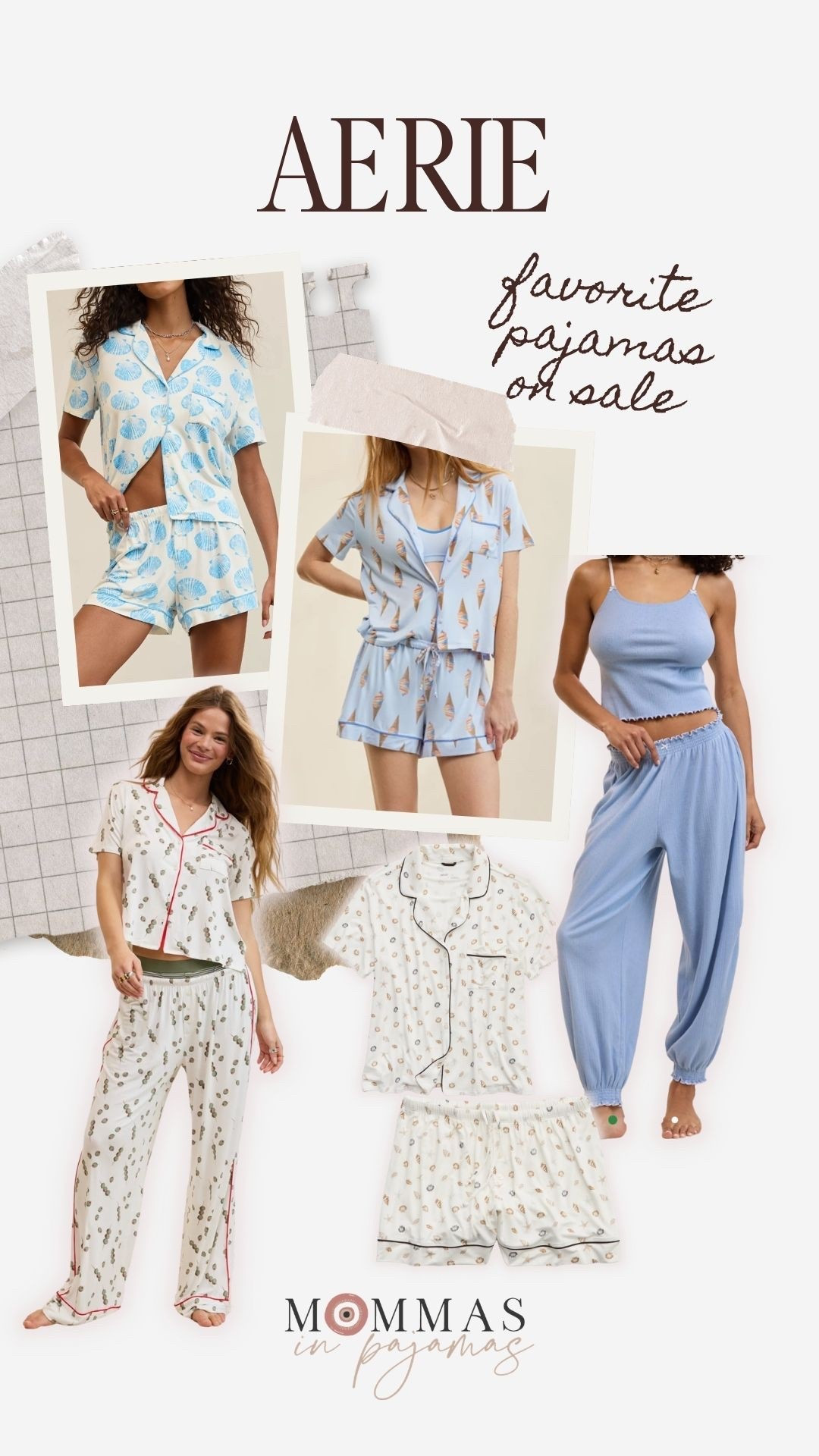 The cutest, and softest pajamas are on sale at Aerie and I am obsessed with the new beach themed prints! They have most sizes and colors in stock, but it won’t be long before they start selling quickly! Some of these are up to 40% off right now. 

#LTKSaleAlert #LTKPetite #LTKMidsize