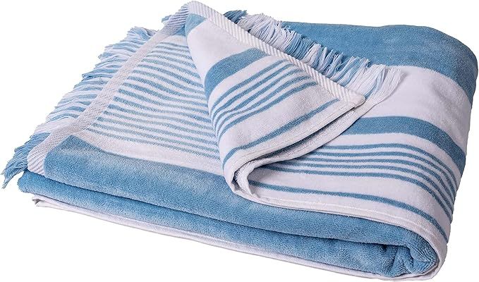 Bennett & Shea Home 100% Cotton Oversized Beach Towel, Extra Large 40 x 70, Luxurious and Extra S... | Amazon (US)