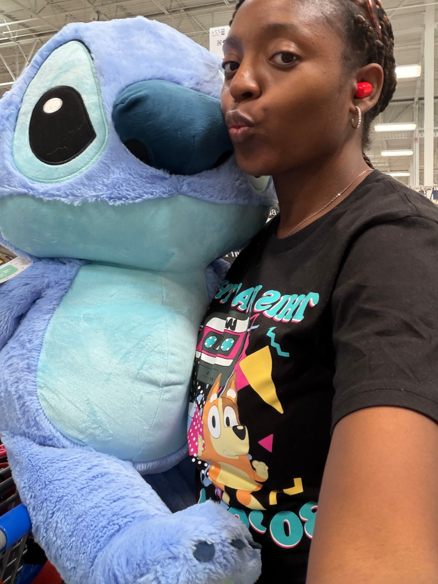 Disney stitch, oversized plush