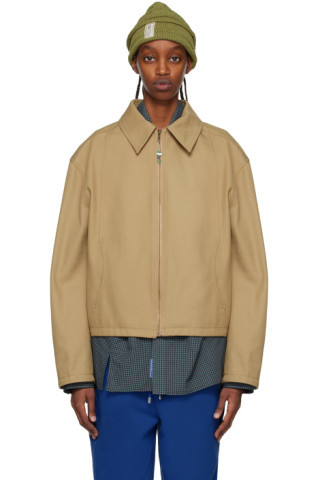 ADER error - Beige Ani Jacket | SSENSE