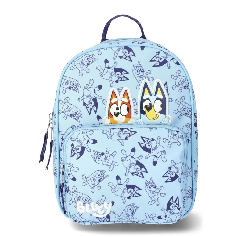 Bluey Toddler Peek-A-Boo Mini Backpack, Blue | Walmart (US)