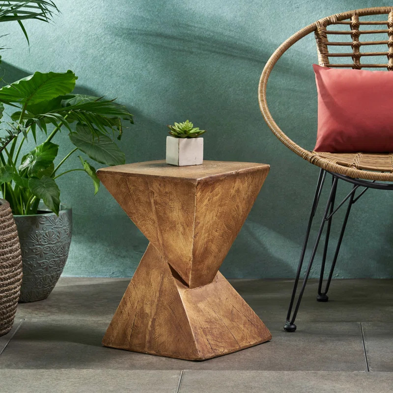 Hurley Concrete Block End Table | Wayfair North America
