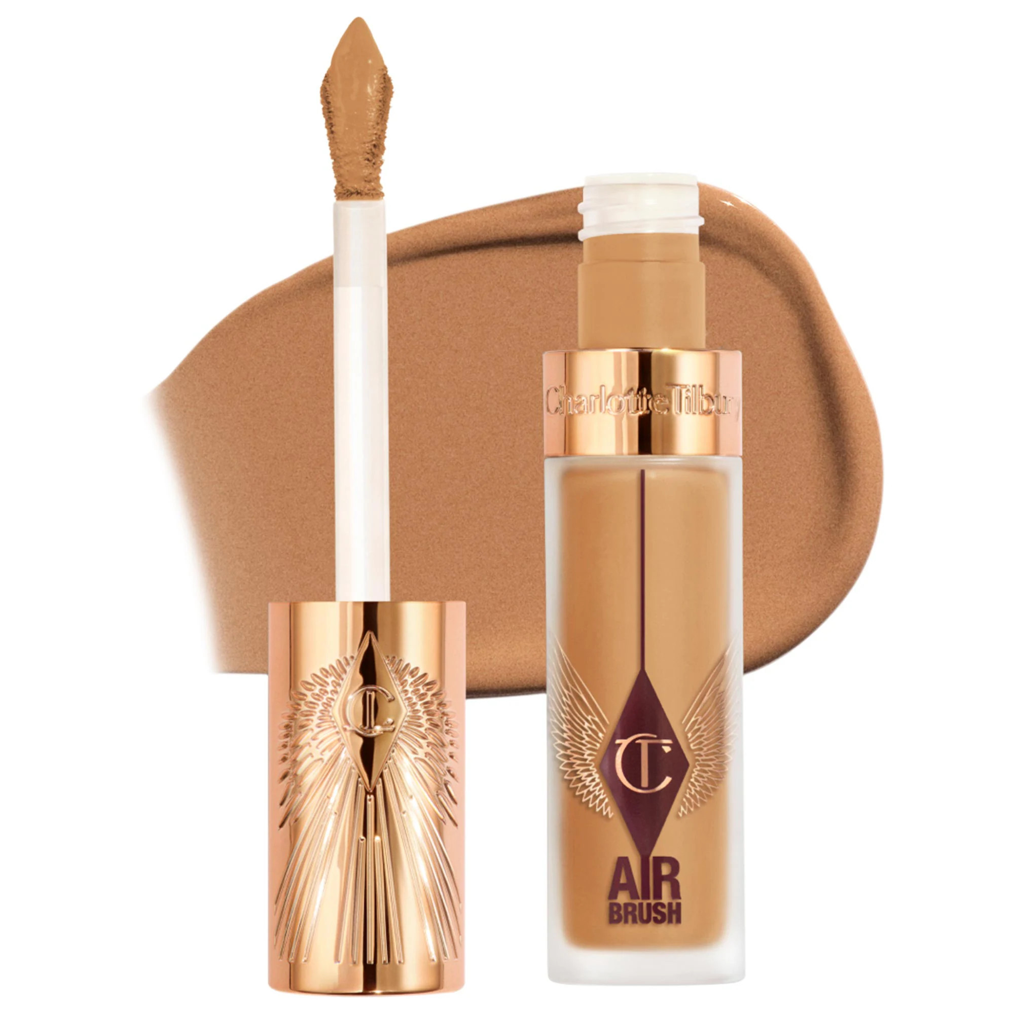 Charlotte Tilbury Airbrush Flawless Crease-Proof Long-Wear Blur Concealer with Hyaluronic Acid 11 Tan 0.29 oz/8.3 g | Sephora (US)