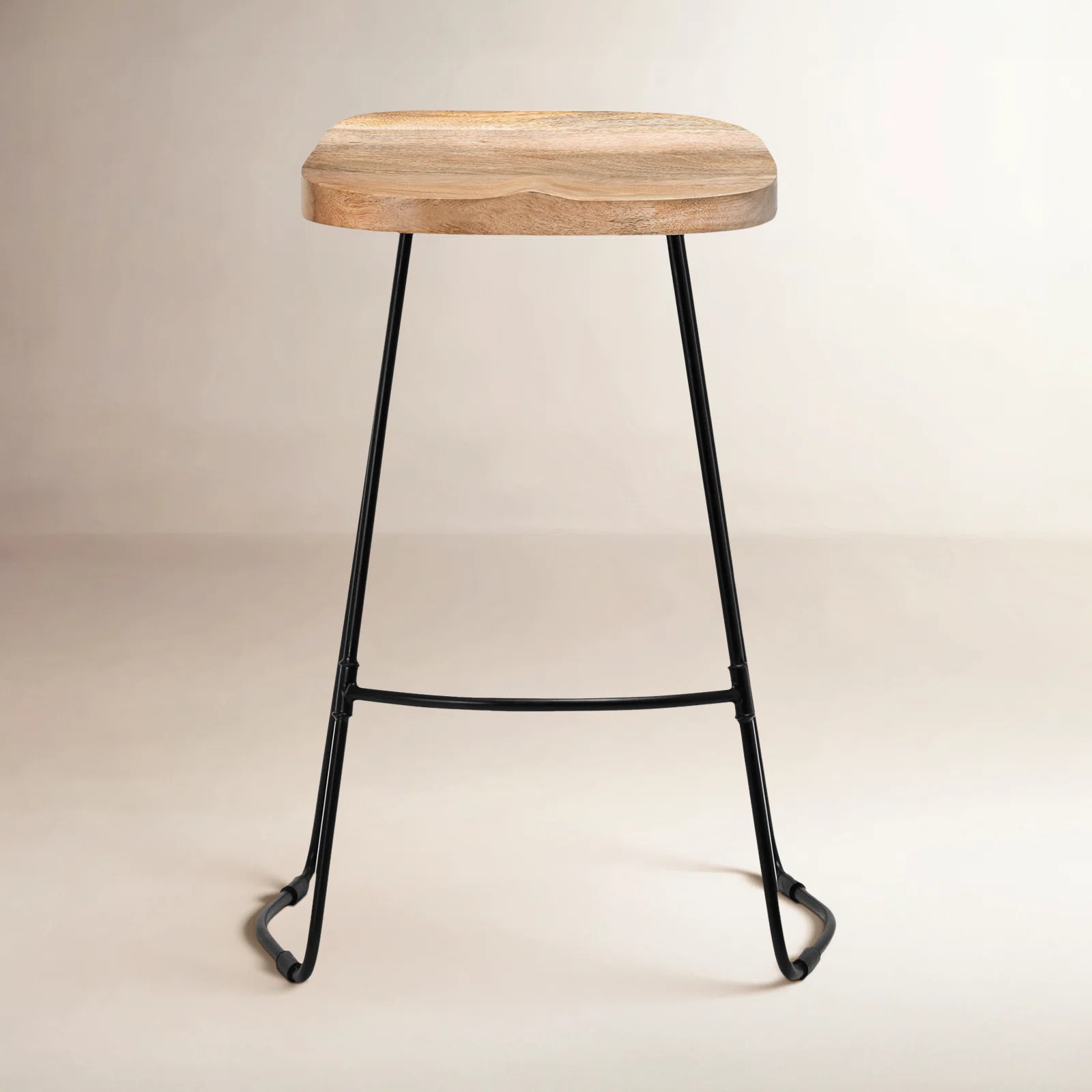 Geonna Solid Wood Bar & Counter Stool | AllModern