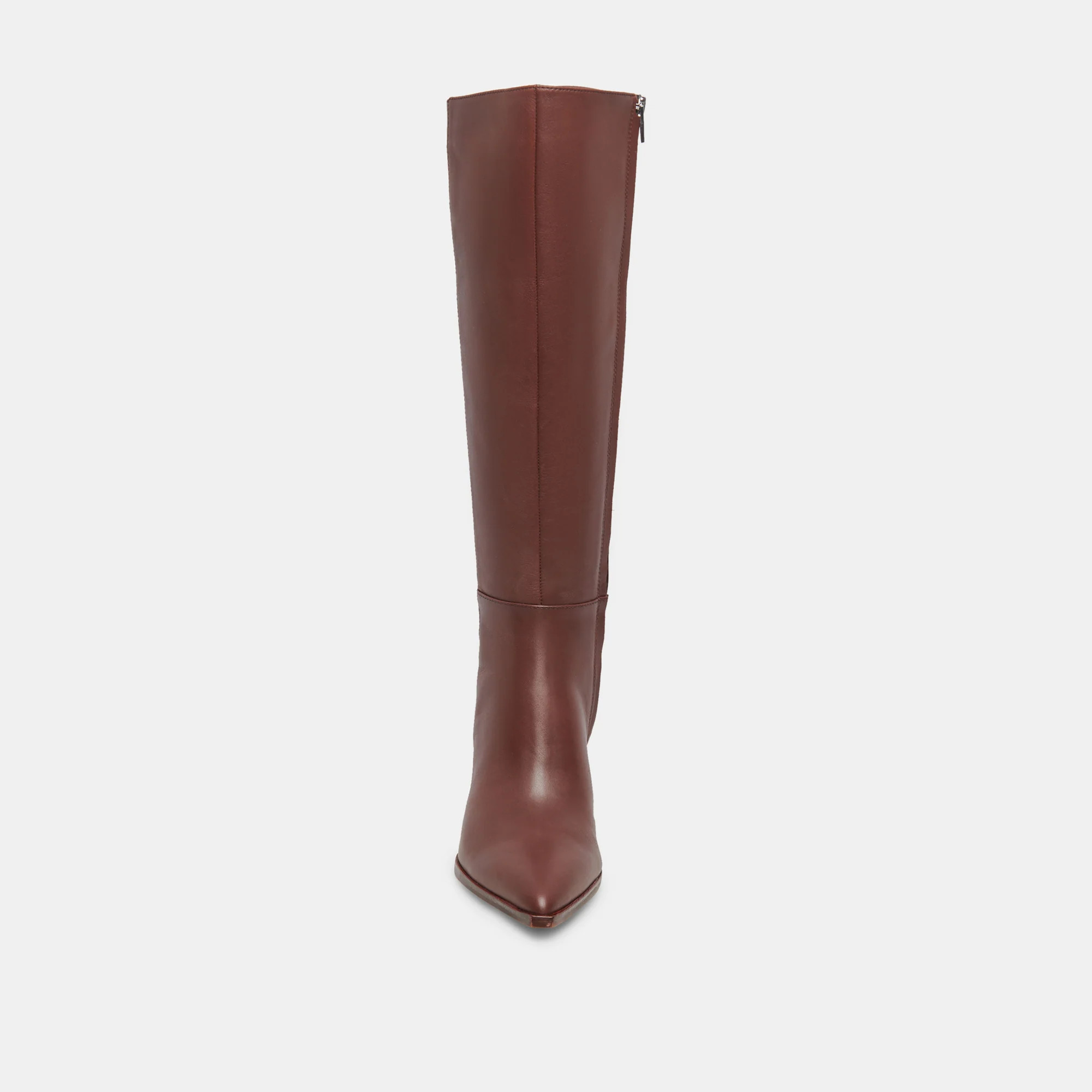 Auggie Boots Chocolate Leather | DolceVita.com