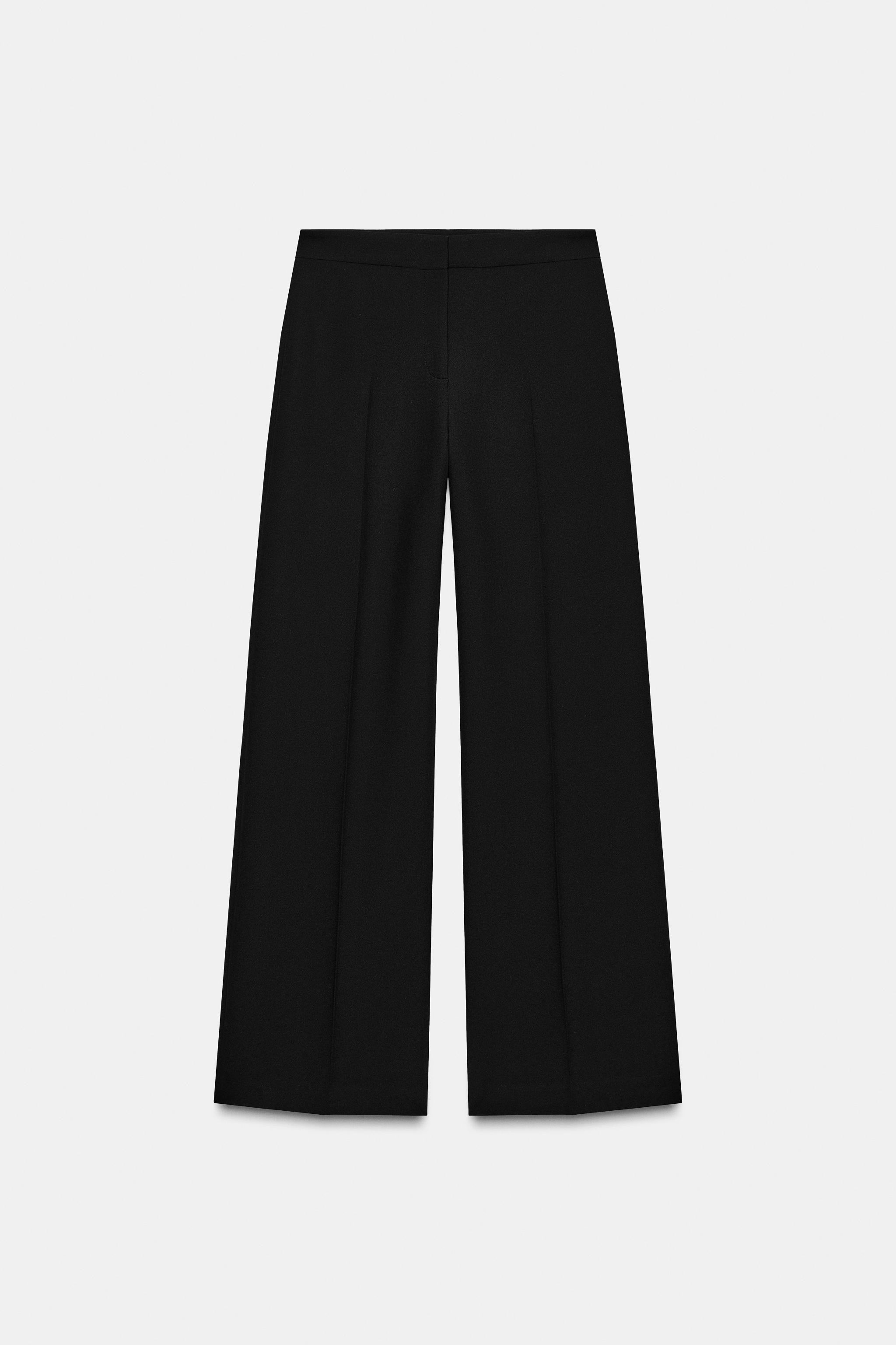 HIGH-WAIST STRAIGHT-LEG TROUSERS | Zara UK