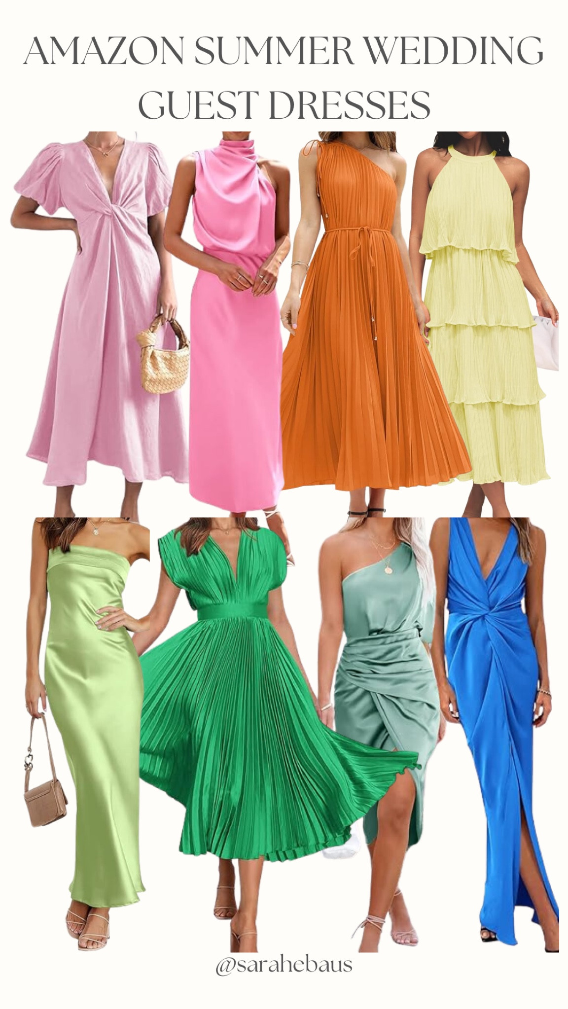 Amazon finds for summer wedding guest dresses!

Wedding guest dresses, formal dresses, semiformal dresses, sorority formal dresses, spring wedding guest dress, summer wedding guest dress, spring dress, maxi dresses, midi dresses, Amazon finds, amazon dresses, affordable wedding guest dress

#LTKSeasonal #LTKWedding #LTKFindsUnder100