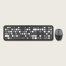 Mofii Wireless Keyboard And Mouse Set UltraThin Round Cute Design Suitable For Home And Office Wireless Typing Compatible With Notebook External Devi | SHEIN