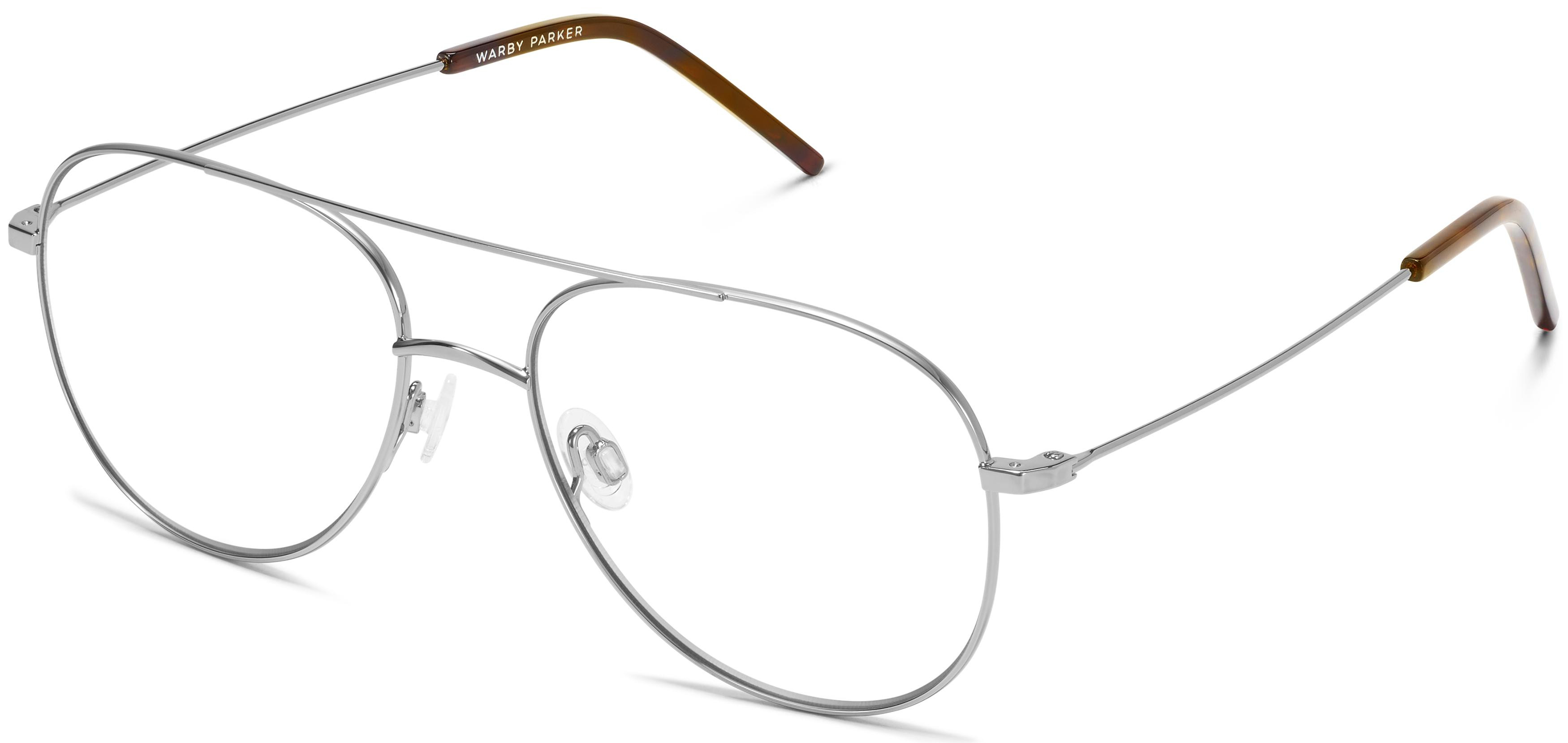 Petra Eyeglasses in Polished Silver | Warby Parker | Warby Parker (US)
