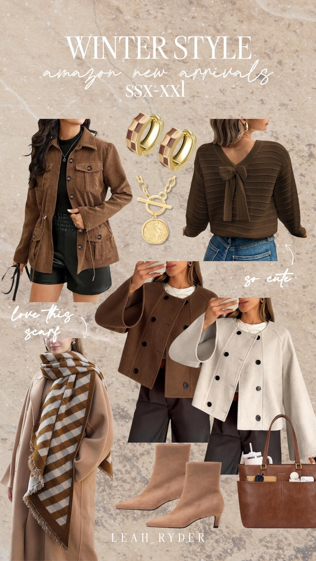 These Amazon winter finds are all about timeless layers you’ll wear on repeat. Rich browns, cozy knits, and tailored jackets make getting dressed feel effortless and pulled together. Every piece works beautifully for everyday errands, casual dinners, or coffee dates. It’s that perfect mix of classic, cozy, and quietly chic.

#LTKWorkwear #LTKSeasonal #LTKPlusSize