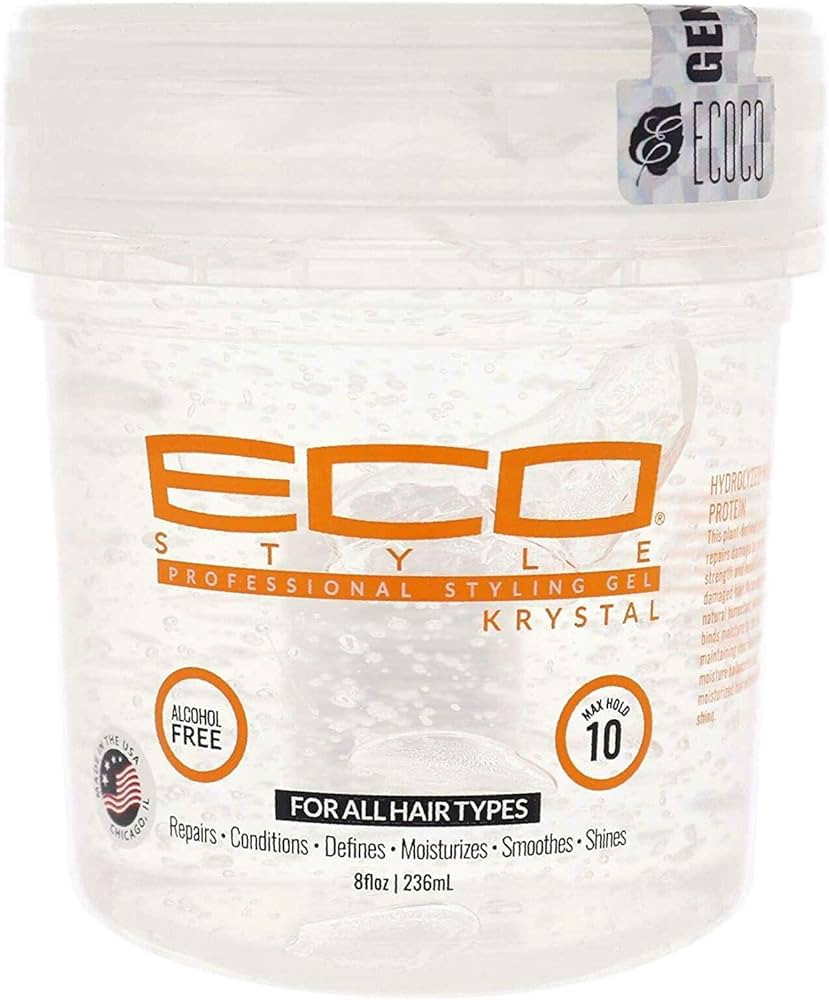 Eco Style Professional Styling Gel Krystal, 8 Ounce | Amazon (US)
