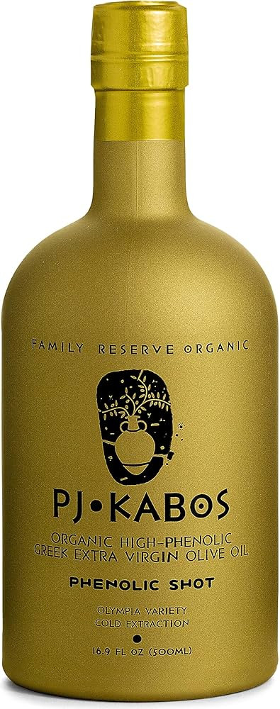 P.J. KABOS 2025/26 Fresh Harvest, Extremely High Phenolic (900+ mg/kg), USDA Organic Greek Extra ... | Amazon (US)