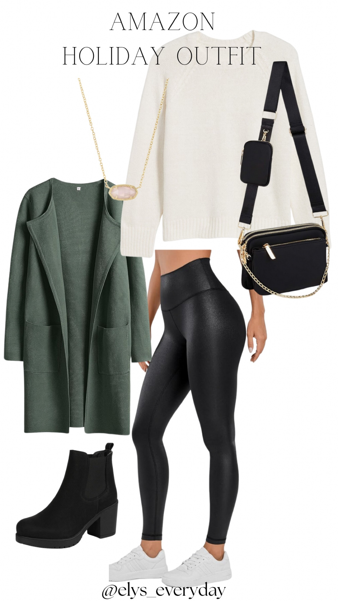 Cute holiday outfit 

 Christmas, holidays, Thanksgiving, women’s, sweater, leggings, pants, sweater, top, tops, shoes, boots, booties, purse, bag, belt bag 

#LTKFindsUnder100 #LTKStyleTip #LTKHoliday