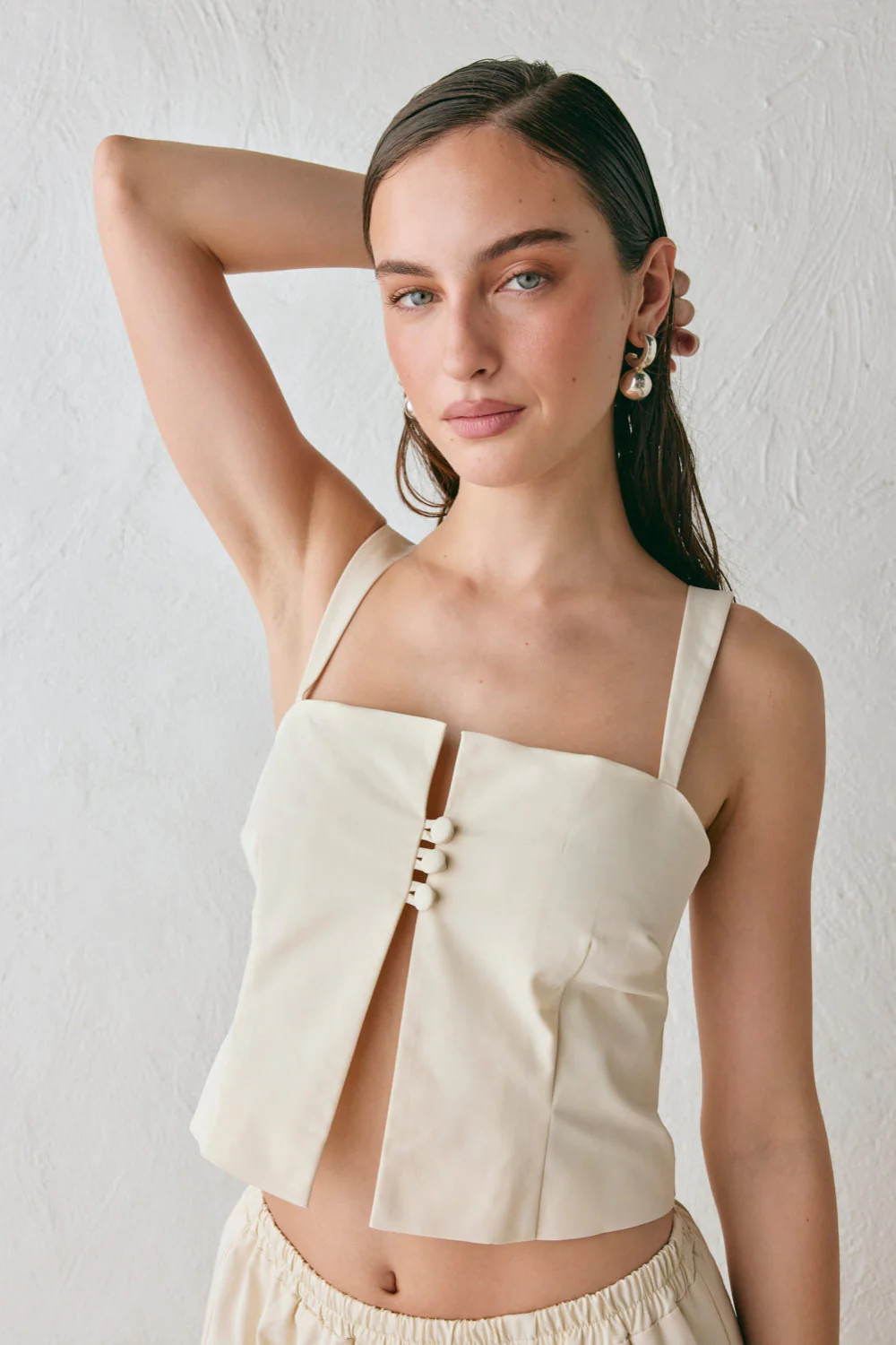 Kali Top Cream | VRG Grl
