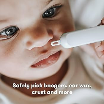 Frida Baby 3-in-1 Nose, Nail + Ear Picker: Baby Ear Cleaner + Baby Nose Cleaner and Nail Tool for... | Amazon (US)