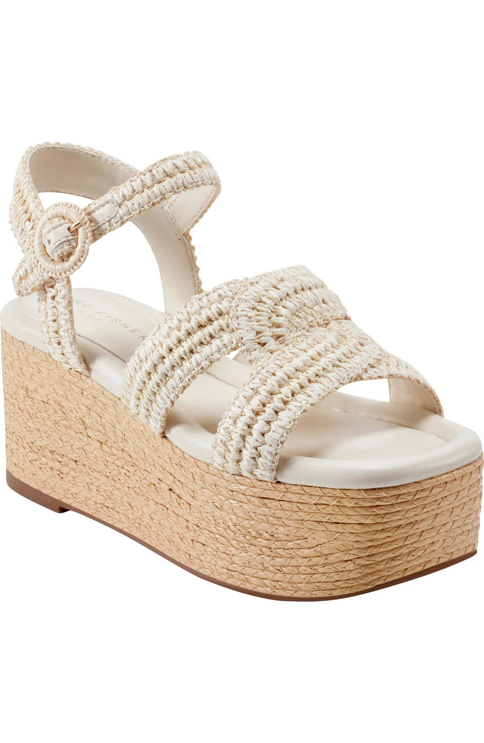 Marc Fisher LTD Payley Ankle Strap Platform Sandal (Women) | Nordstrom | Nordstrom